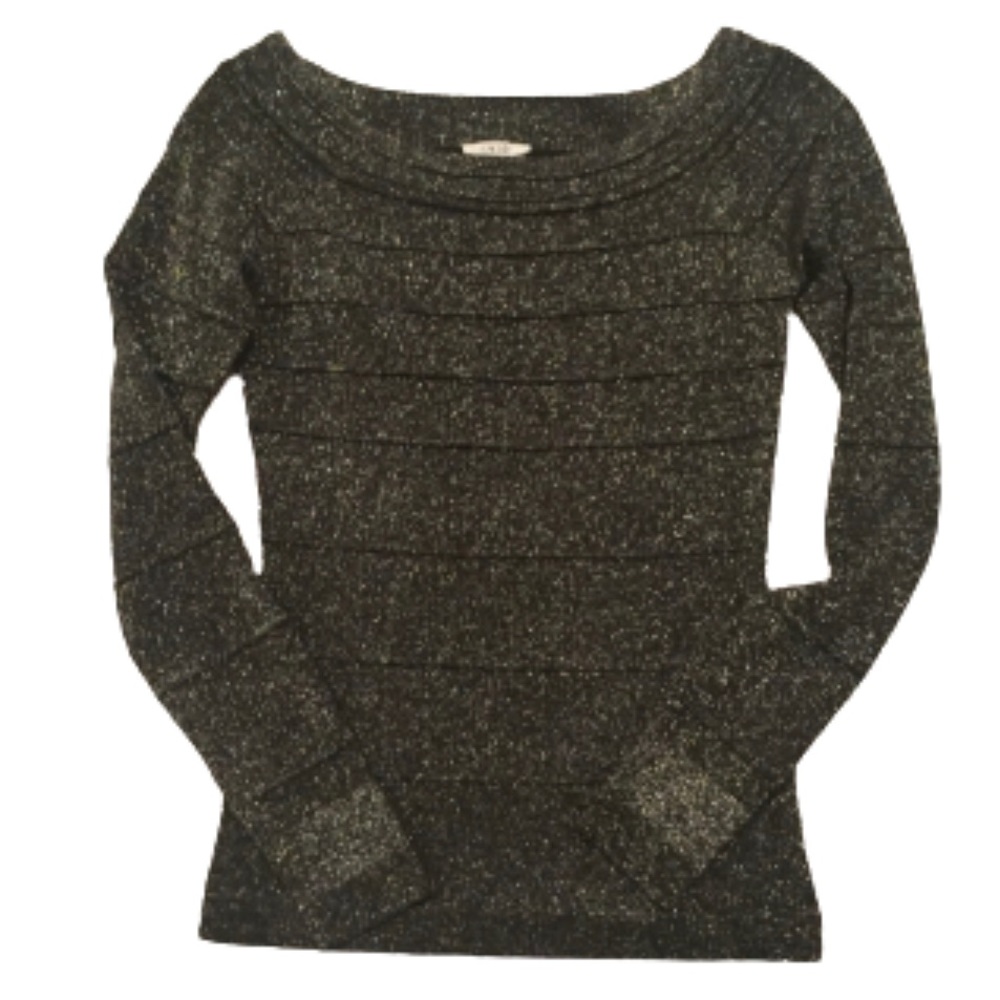 Cache. Black And Silver Top. - image 1